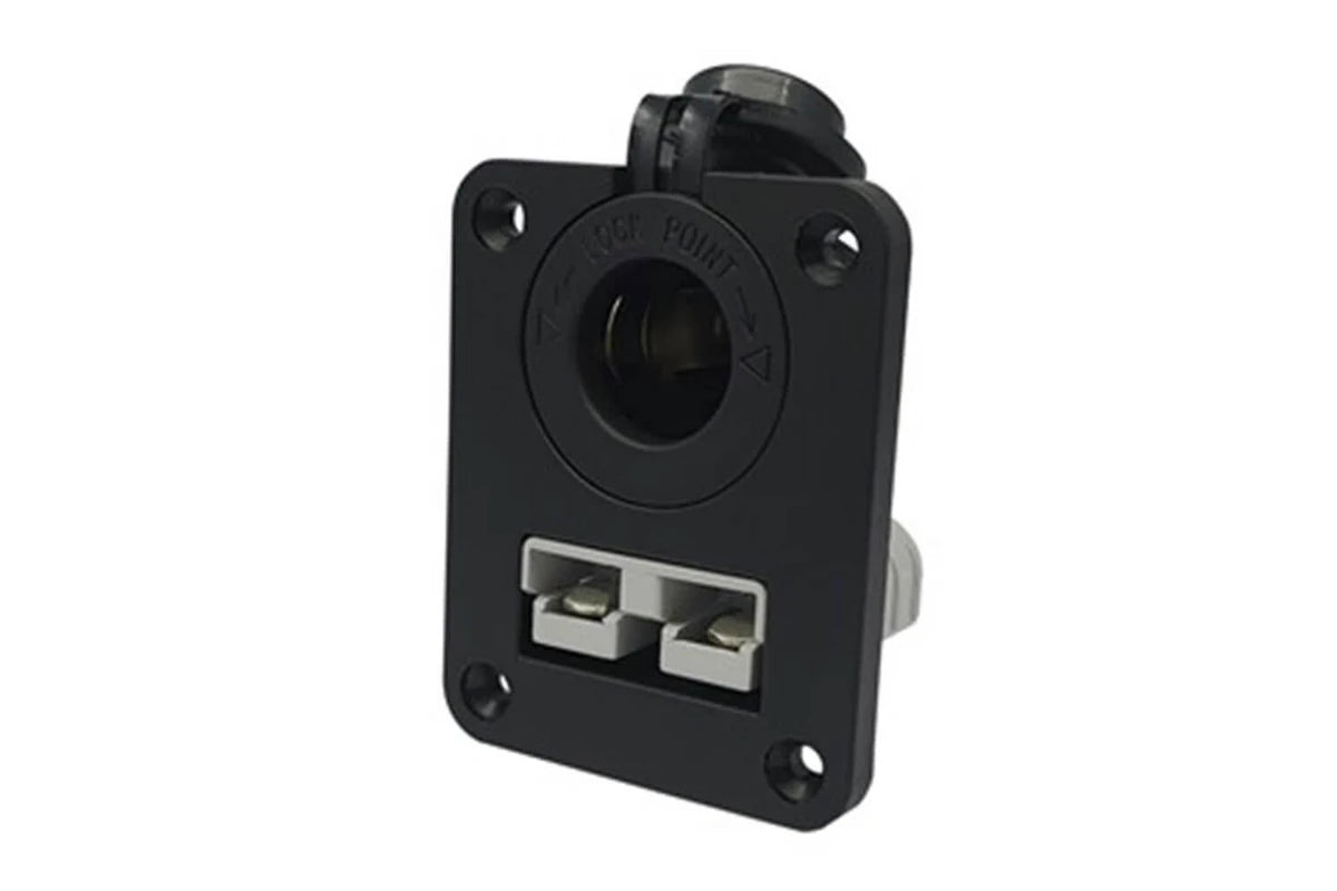 Powertech Anderson Panel Mount with Cigarette Lighter