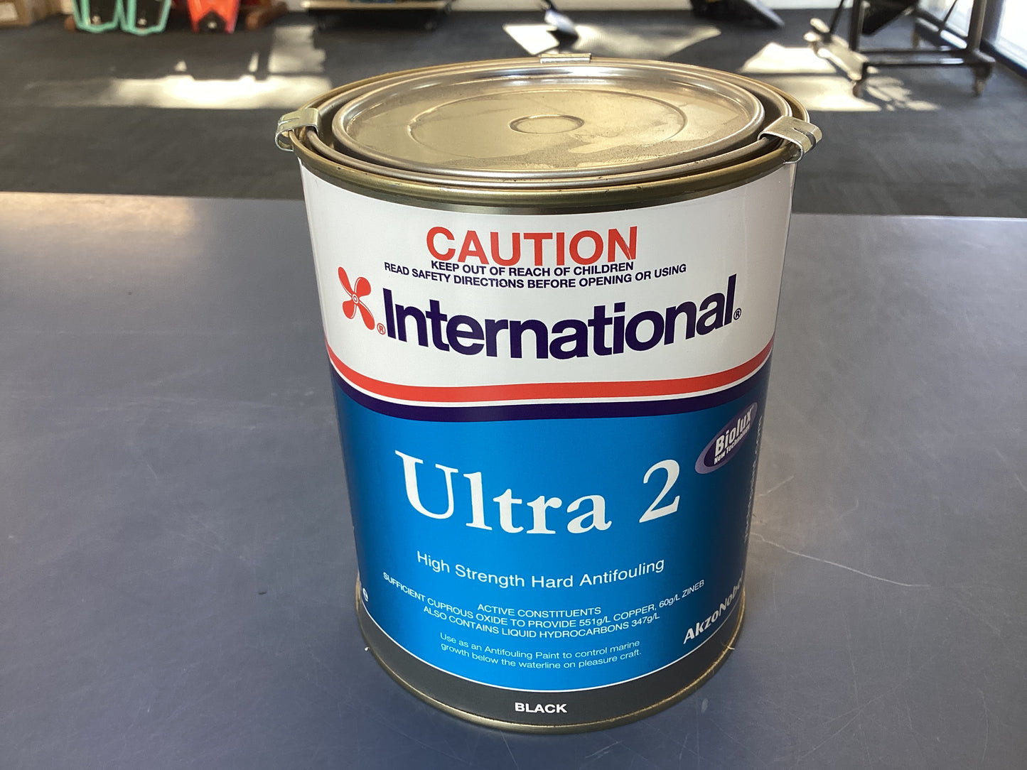 International Ultra 2 High Strength Hard Antifouling Black 1Ltr  YBC774