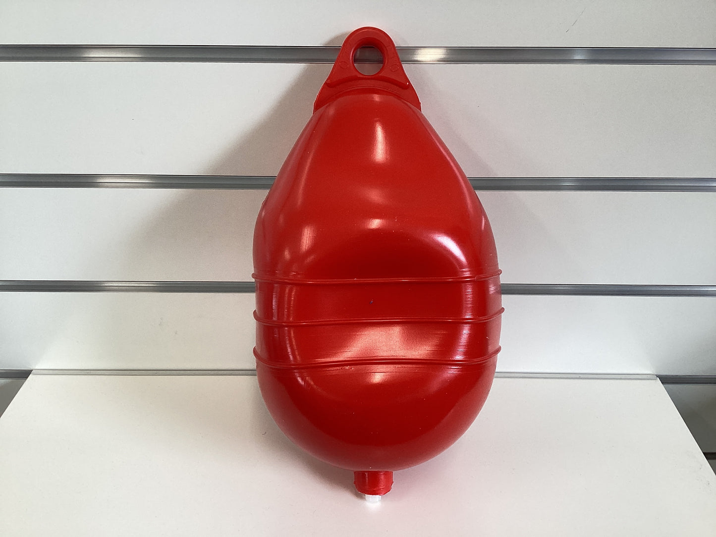 Mooring Buoy Air Filled Oblong 5 1/2” 6 Rib Red