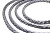 6mm Single Braid Winch Rope PU - Grey Price per Meter