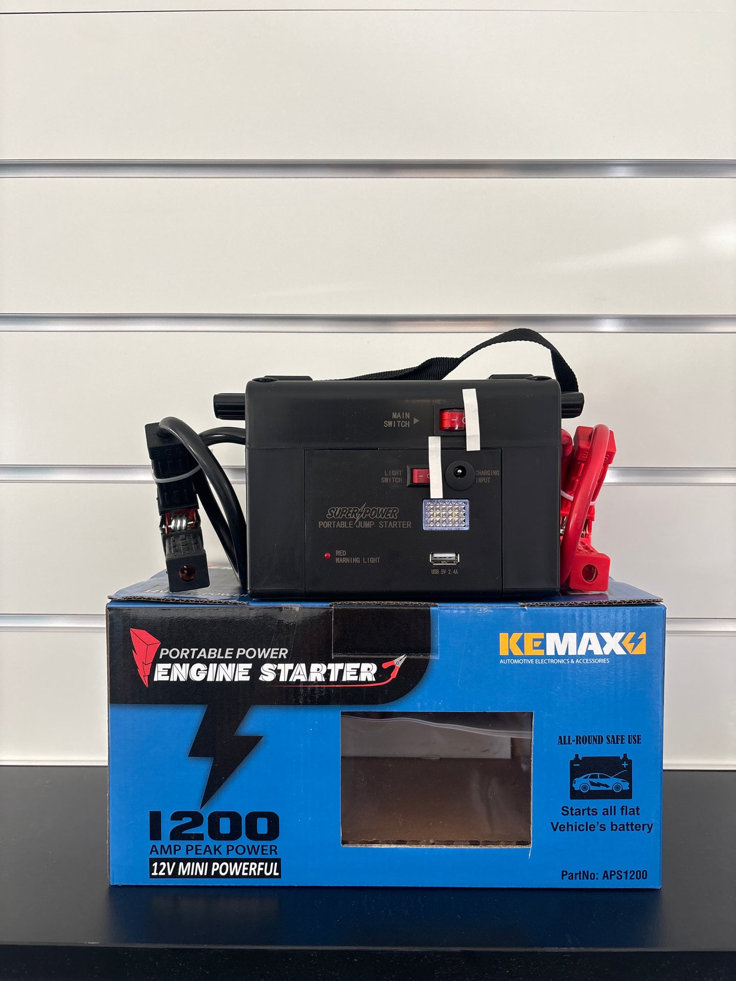 Engine Jump Starter Pack 1200A