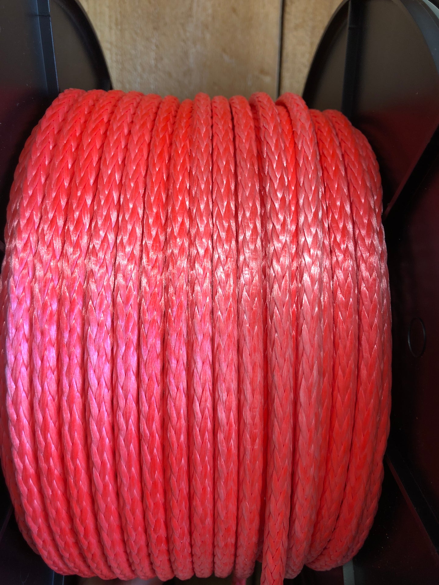 Winch Rope Dyneema Core 8mm - Orange Fluro