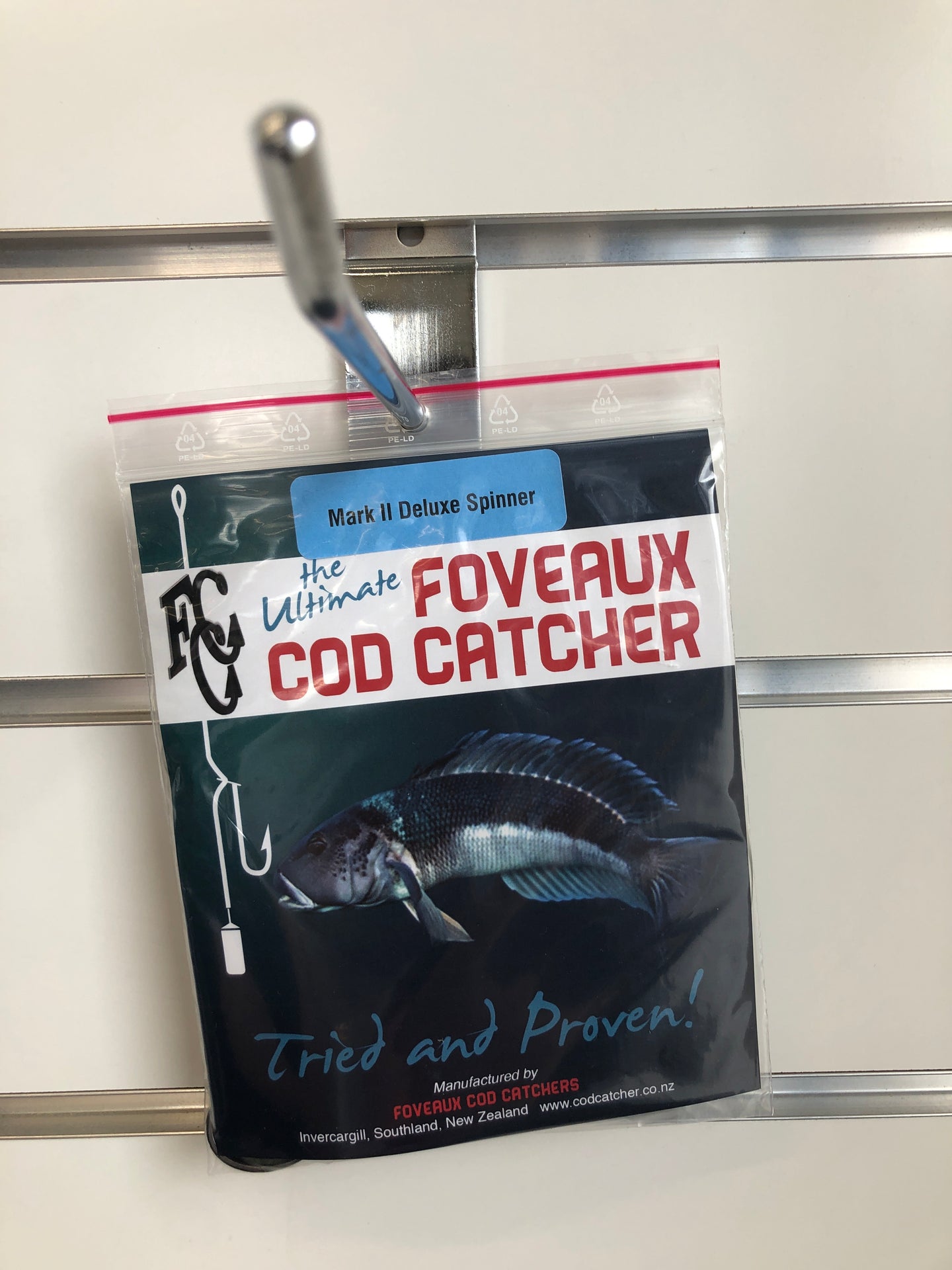 Foveaux Cod Catcher - Mark II Deluxe Spiner