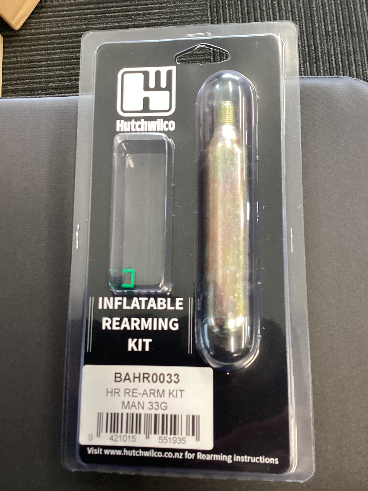 Hutchwilco Automatic Inflatable Rearming Kit