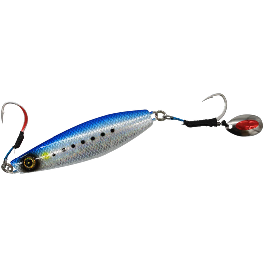 Hayabusa Jack Eye Funemaki 200gm Lumo Scale Blue Sardine