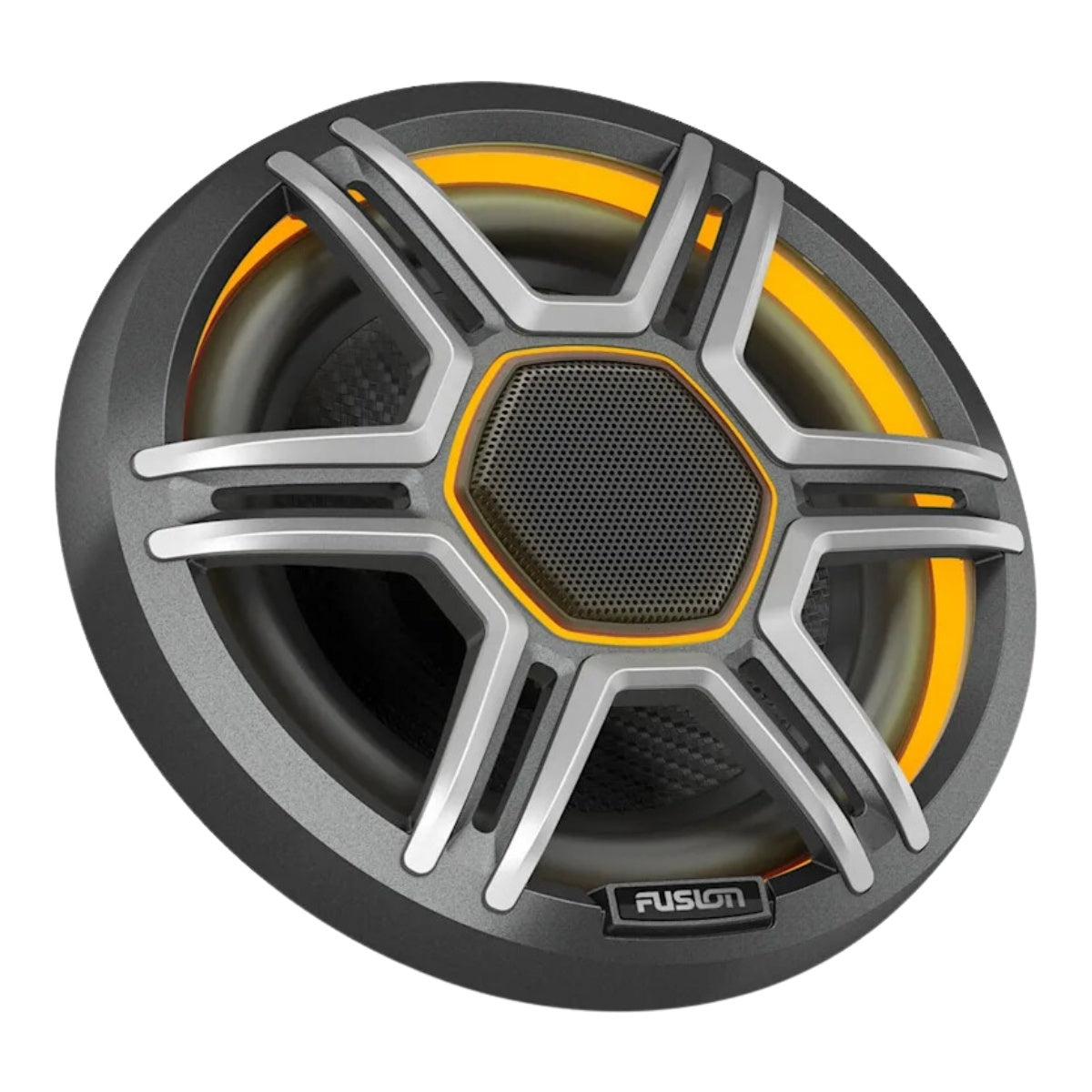 Fusion Apollo™ Speakers 6.5" LED Marine Speakers with Sports Grey Grilles