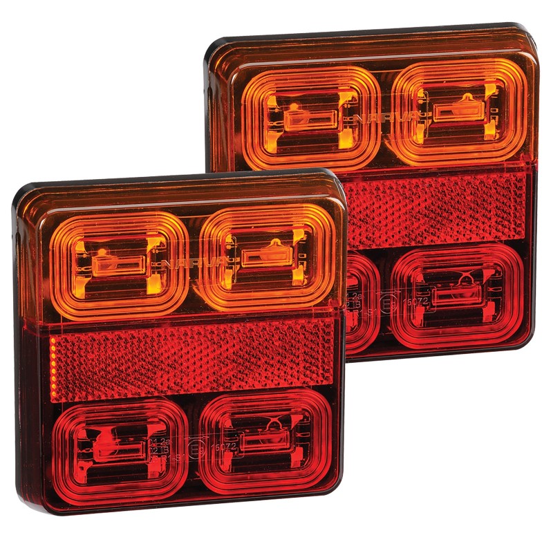 Narva LED 12V MDL35 Rear Stop / Tail Light Twin Pack