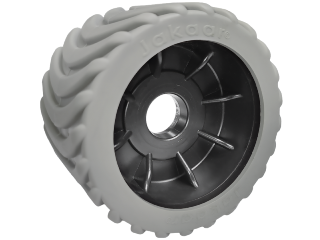 Boat Trailer Roller - Grey  and Black Wobble 22/110