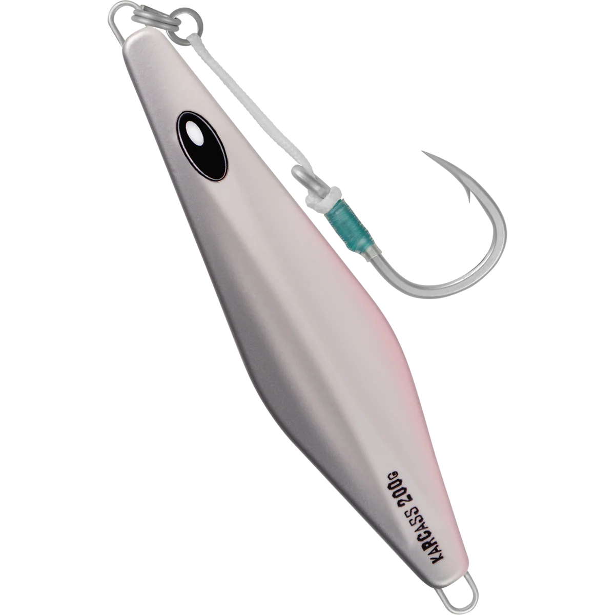 Halco Karcass Slow-Pitch Jig 200g Silver Shadow