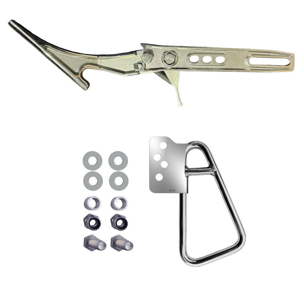 Launch & Retrieve Boat Latch Kit for Aluminium Boats Over 7.5m Heavy Duty with Snare