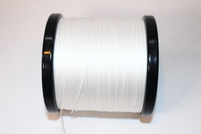 130lb Hollow Braid - White
