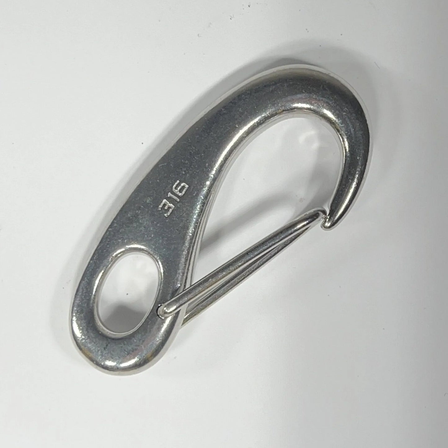 100mm Stainless cast Snap Hook - 900kg Breaking Load
