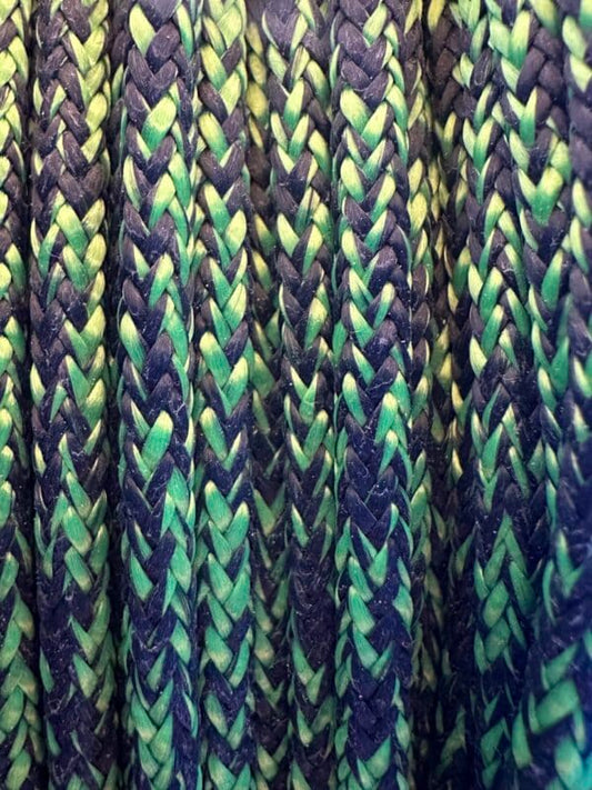 Ultima Dinghy Control Line 4mm - Green / Black Fleck