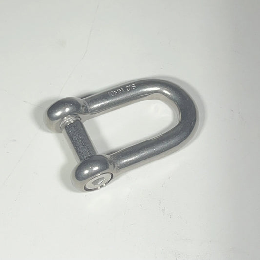 8mm 316 Stainless Steel Countersunk Pin Dee Shackle