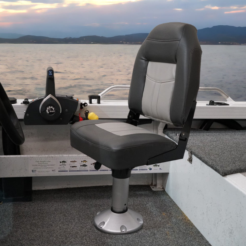 High Back Deluxe Folding Boat Seat