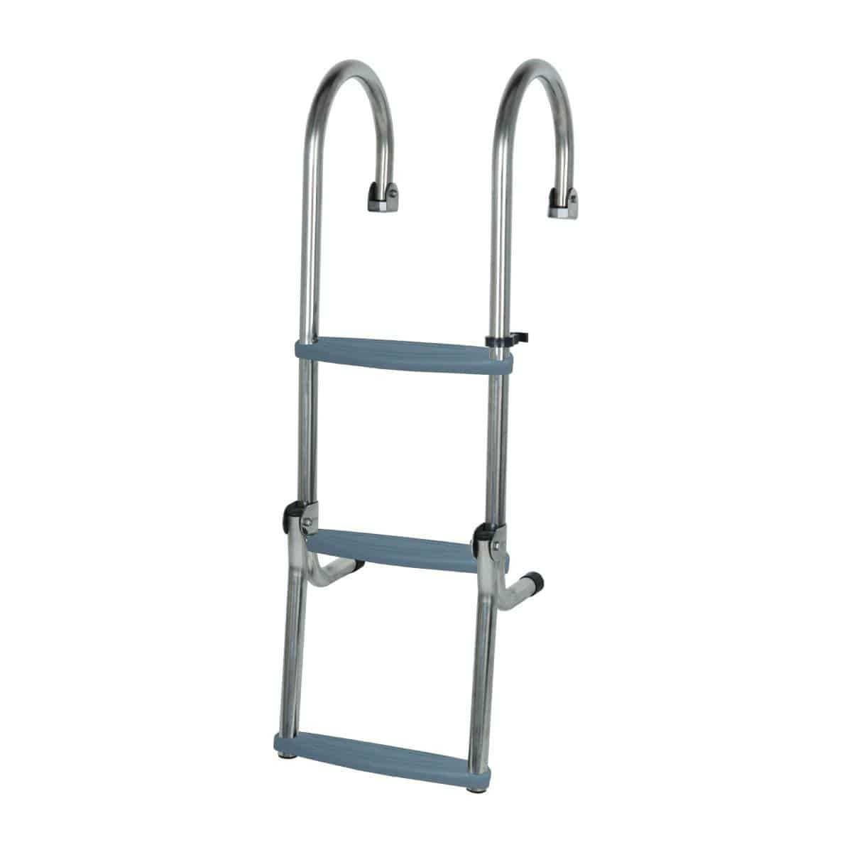 OceanSouth Gunwale Stainless Steel Folding Ladders