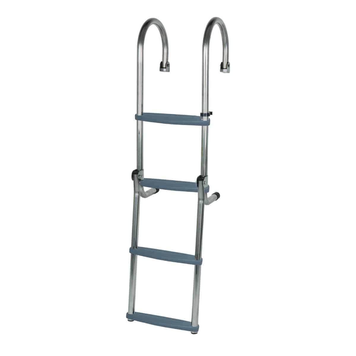 OceanSouth Gunwale Stainless Steel Folding Ladders