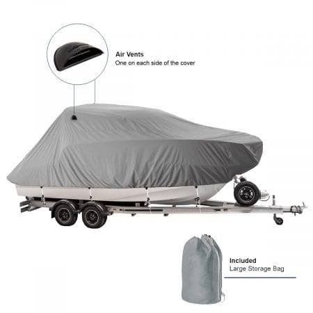 Universal Pilot / Cruiser Boat Covers (Polyester Fabric)