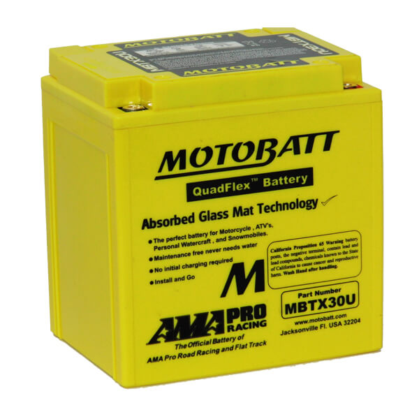 Motobatt Quadflex Battery MBTX30U