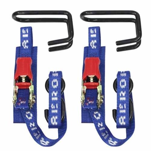 Aerofast Ratchet Tie Down Straps - Heavy Duty Transom 500kg