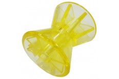 Bow Roller 100mm x 95mm - Yellow