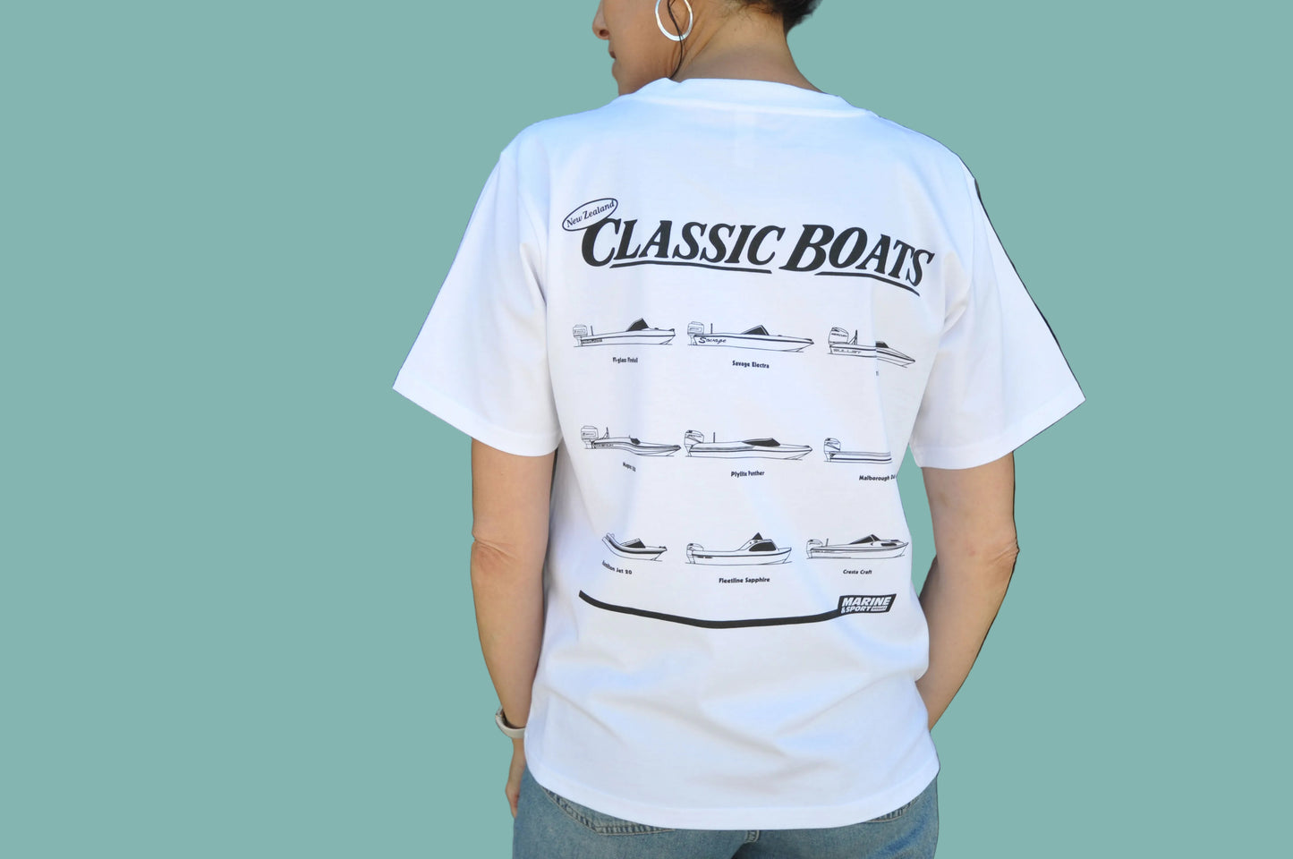 Nostalgia Classic NZ Boats T Shirt - Men's Classic Regular Fit