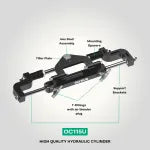 Hydraulic Steering kit for Single Outboard upto 115 HP