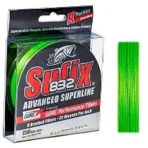 Sufix 832 Braid Advanced Superline Neon Lime