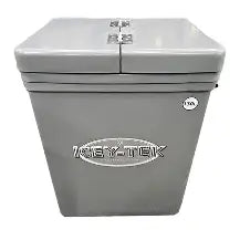 Icey-Tek Standup Split Lid Chilly Bin 130Ltr Cube