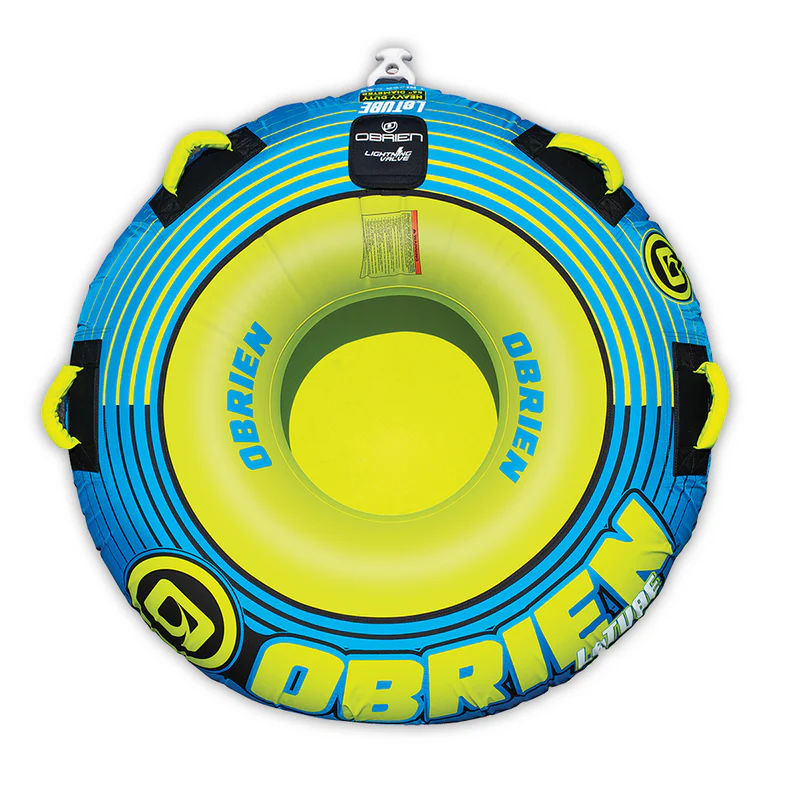O'Brien Le Tube 1-Person Towable Tube - Blue/Yellow