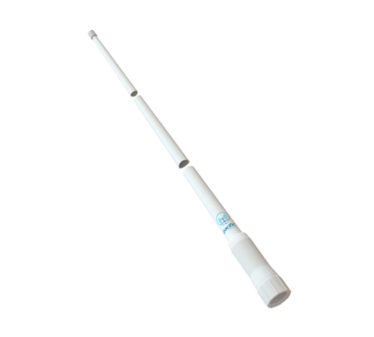 Pacific Aerials SeaMaster Pro P6102 VHF 2.5M Ultraglass Antenna White