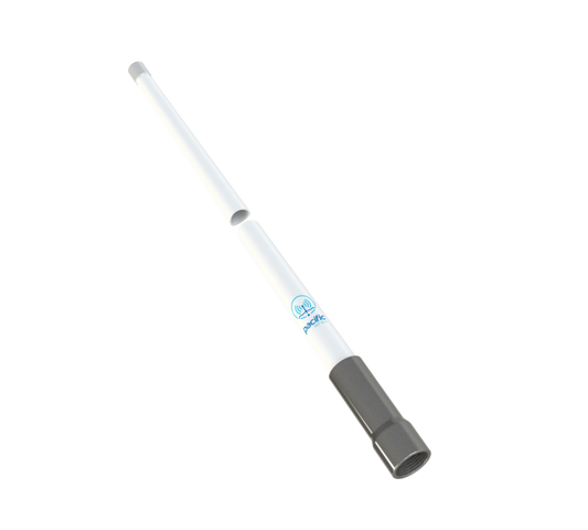 Pacific Aerials P6121 1.8M VHF Long Reach Pro Antenna White
