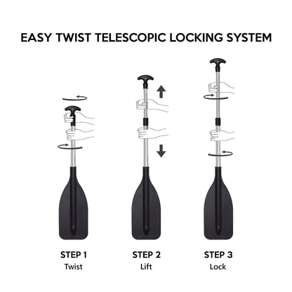 Adjustable Aluminum Telescopic Paddle