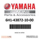 Yamaha Back Up Ring  Trim Piston 6H1-43872-10