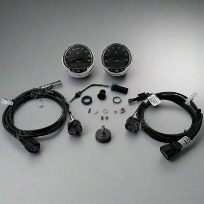 Mercury SmartCraft SC1000 Tachometer/Speedometer Kit with a 7K RPM - Black