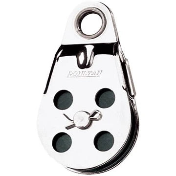 Ronstan RF104 Wire Block with Ferrule Eye and Nylatron Sheave
