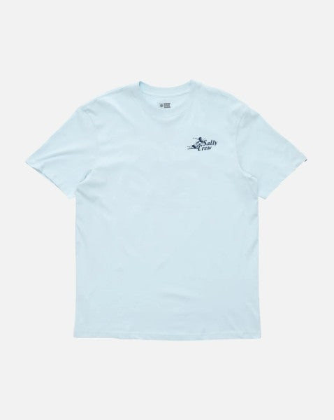 Salty Crew Surf Camp Toddler Premium Short Sleeve Tee - Blue Fog