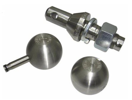 The Original Convert-A-Ball 1” 2 Ball Stainless Steel