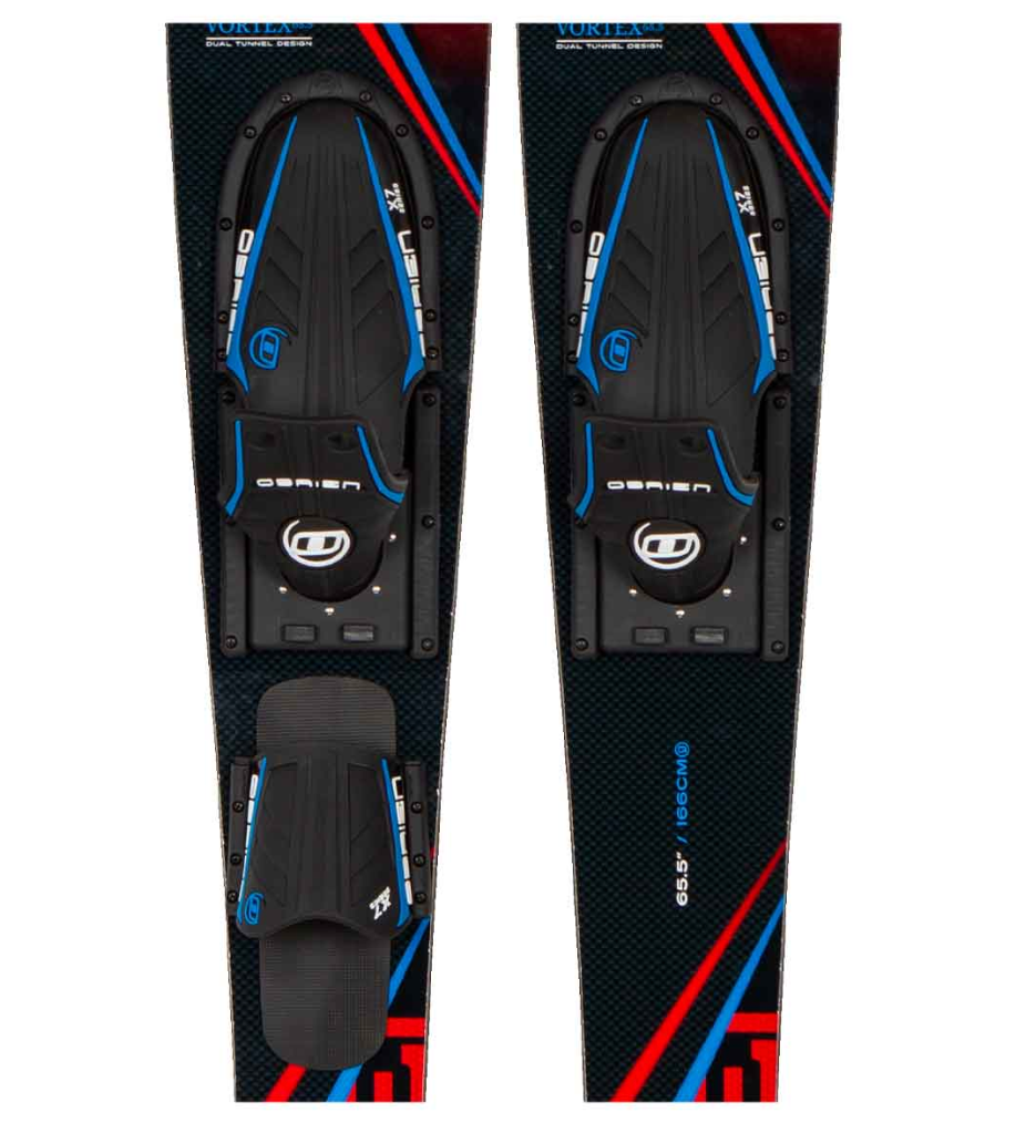 Obrien Vortex 65.5 Water Skis - Combo wide design