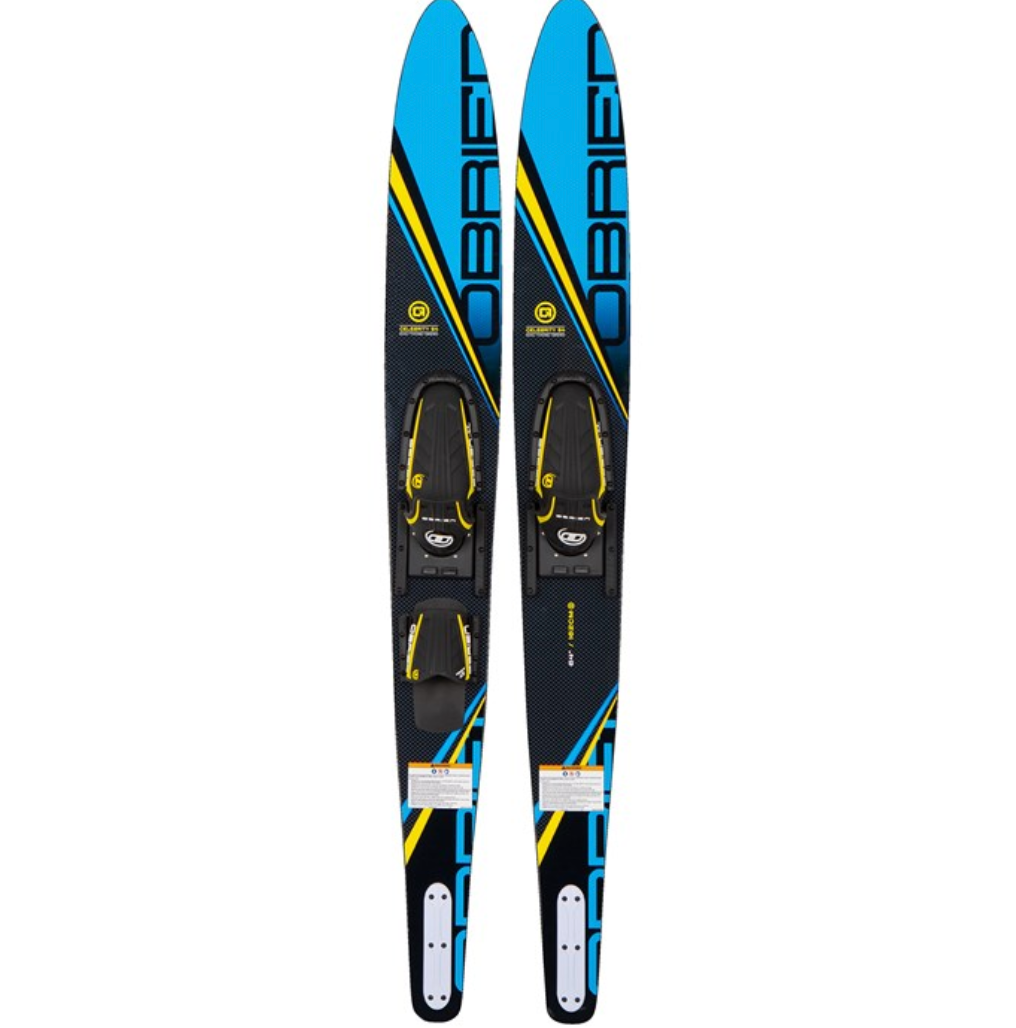 Obrien Celebrity 64" Water Skis - Classic Comfort for Smaller Skiers