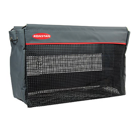 RF3910 - Ronstan Rope Bag Grey PVC Mesh Wide