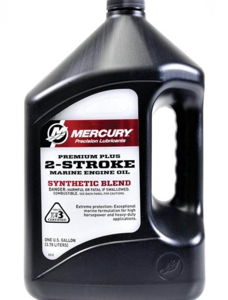 Mercury - Premium Plus 2 Stroke Oil - 3.78L