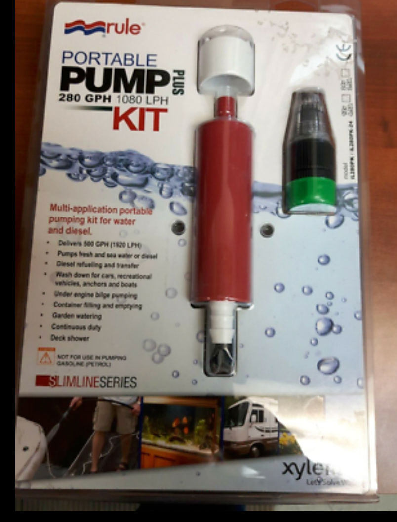 Rule Portable Pump