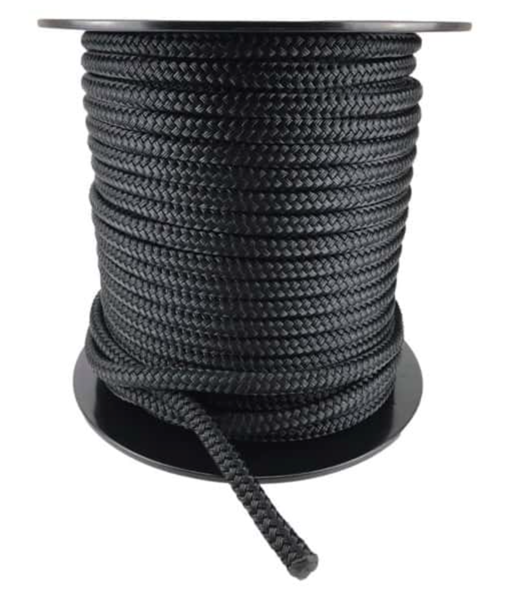 10mm Double Braid - Black