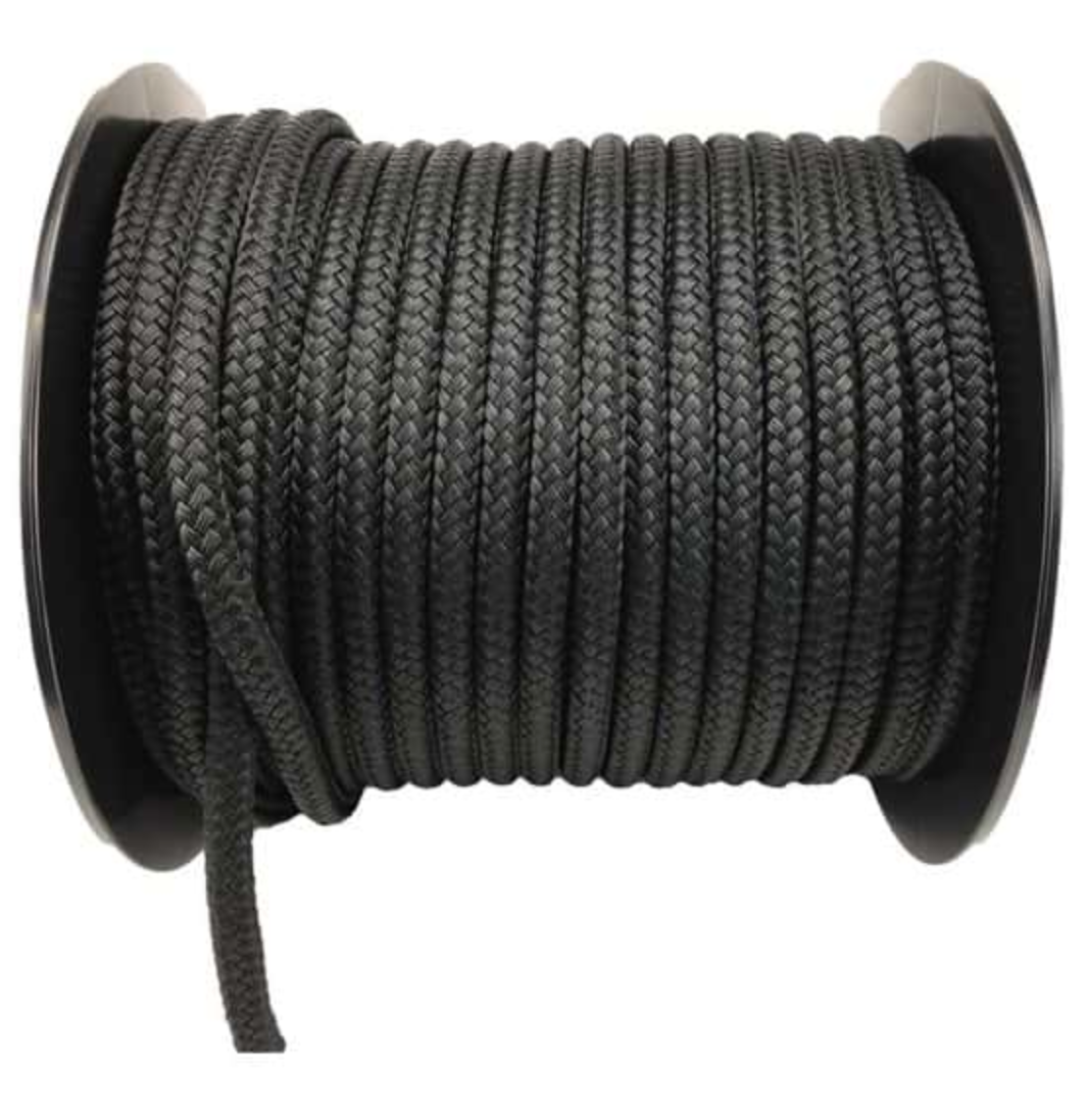 12mm Double Braid - Black