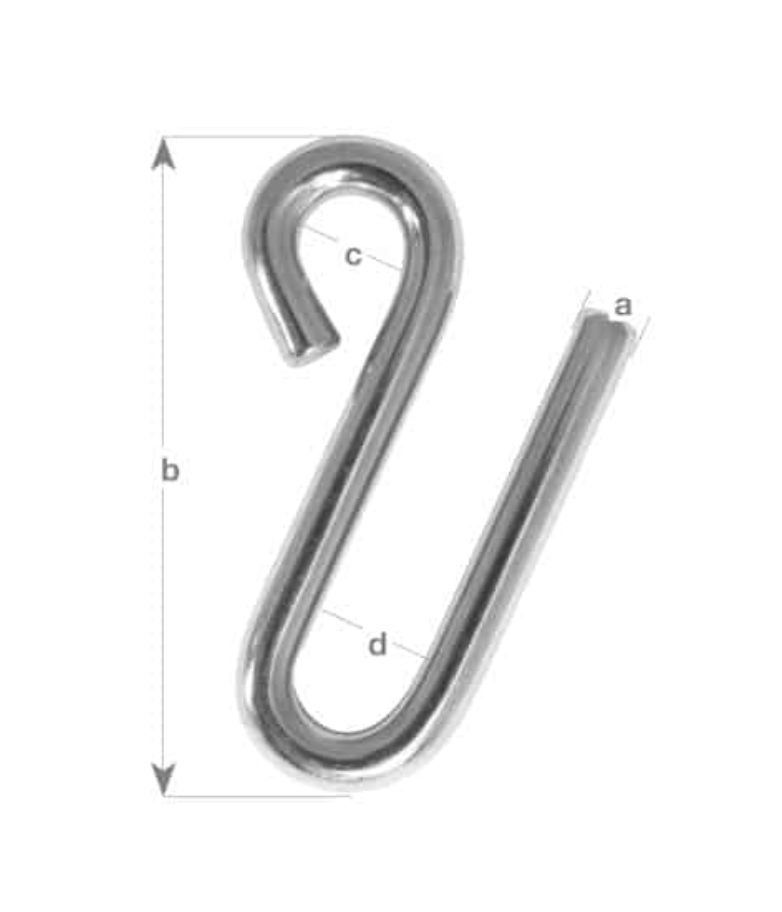 BLA S Hook - Stainless Steel