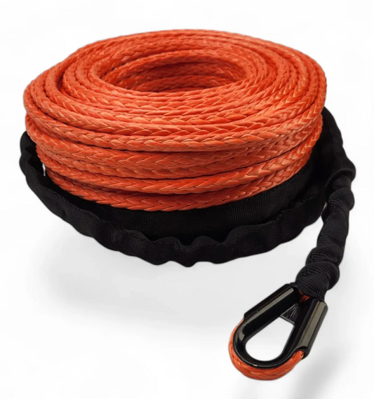 Winch Rope Dyneema Core 8mm - Orange