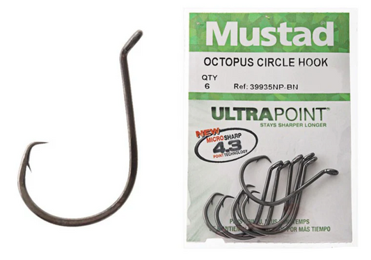 Mustad UltraPoint Octopus Circle Hook 39935NP-BN