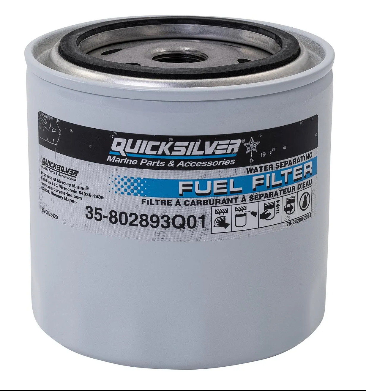 Quicksilver Mercury Filter 35-802893Q01