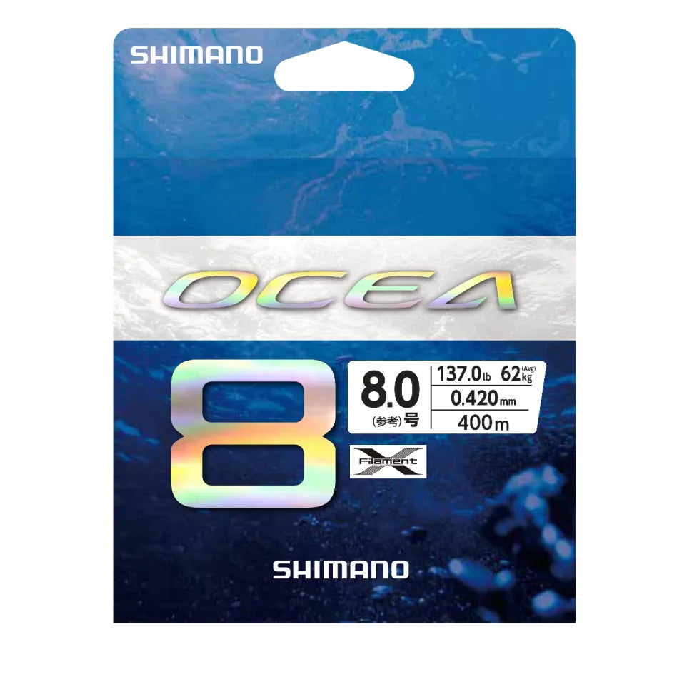 Shimano Ocea 8 Jigging Braid Multicolour